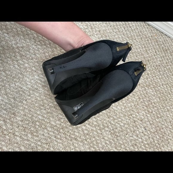Nine West black heels size 7 - Picture 6 of 12